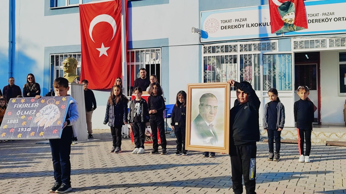 OKULUMUZDA 10 KASIM ATATÜRK'Ü ANMA TÖRENİ YAPILDI